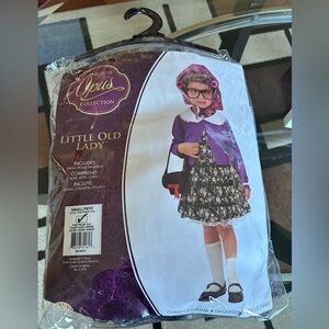Rubie's Purple Little Old Lady Costume and separate accessories.